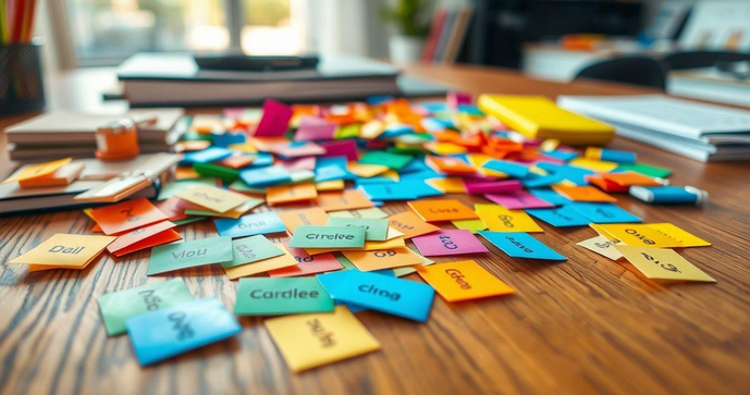 Etiqueta adesiva colorida para organização e personalização